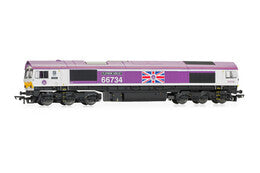 R30332 GBRf, Class 66, Co-Co, 66734 'Platinum Jubilee'