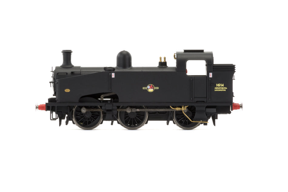 R3406 J50 Class 0-6-0T "Department 14" in BR Late Black Livery