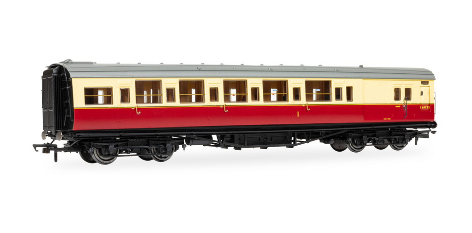 R40464 BR Maunsell Brake Composite class S6673 Set 179