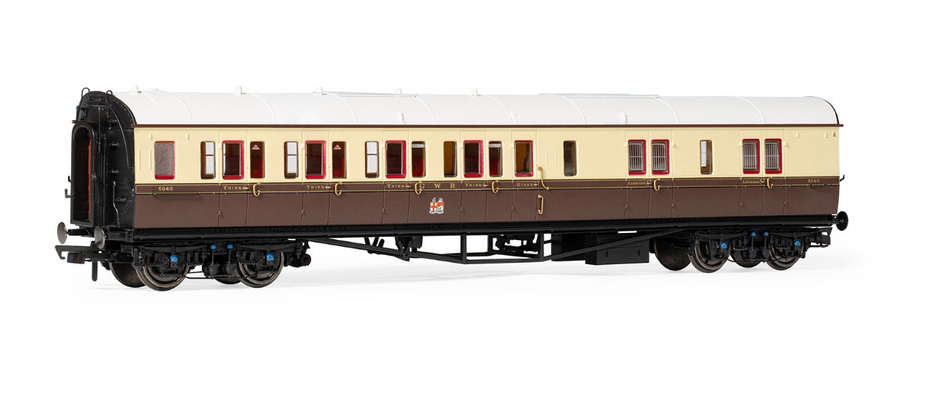 R40465 GWR Collett Coaches Corridor Brake Third LH No.5040