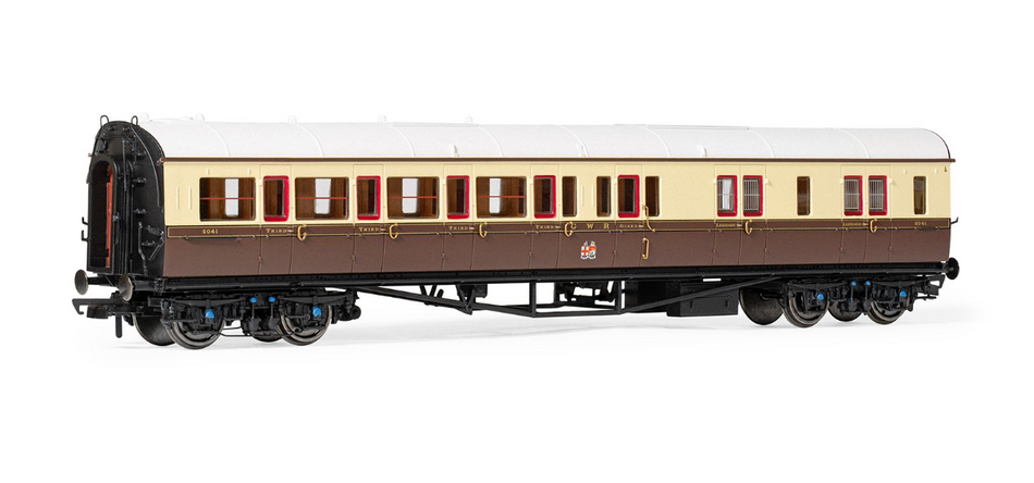 R40466 GWR Collett Coaches Corridor Brake Third RH No.5041