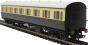 Hornby R4875 Collett 57' 'bow ended' non-corridor composite (right-hand) 6362 in GWR chocolate and cream