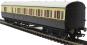 Hornby R4876 Collett 57' 'Bow ended' non-corridor brake third (Left-hand) in GWR chocolate and cream - 4971