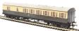 Hornby R4877 Collett 57' 'bow ended' non-corridor brake third (right-hand) 4972 in GWR chocolate and cream