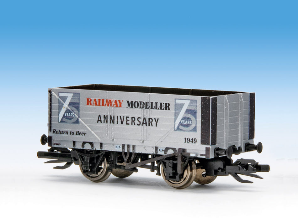 Railway Modeller 75th Anniversary - 7-Plank Open Wagon - TT:120