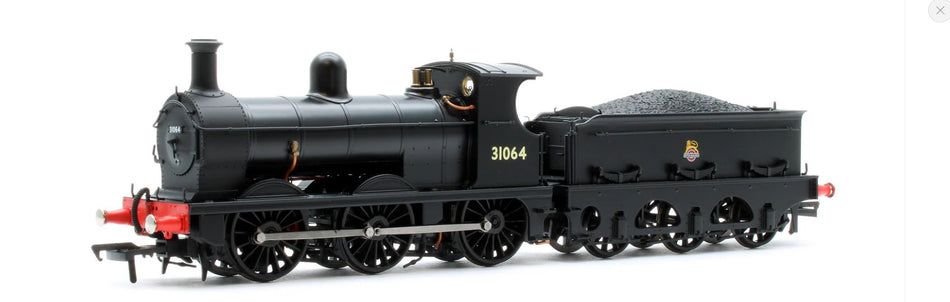 Rapido Trains UK 966010 SECR O1 No.31064 British Railways Early Crest Unlined Black Steam Locomotive