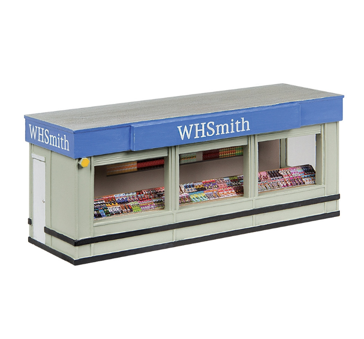 44-1021 Scenecraft OO Gauge Newsagent Platform Kiosk - Blue