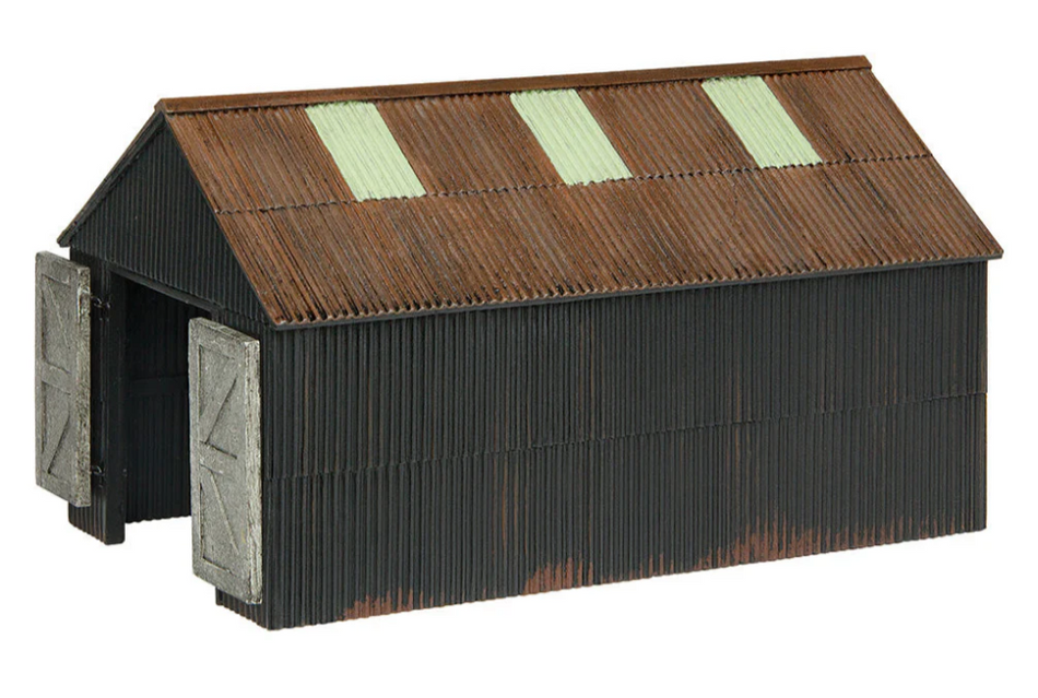 47-0163 Narrow Gauge (NG7) Corrugated Engine Shed