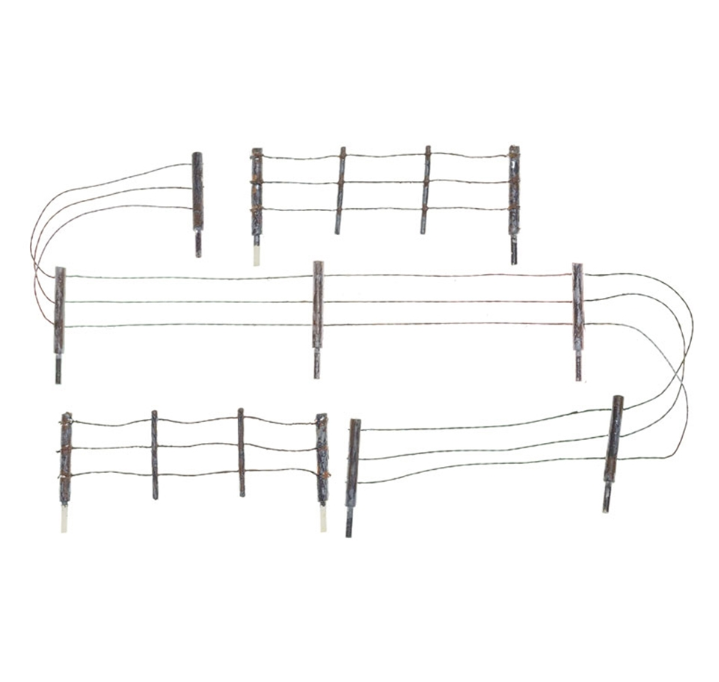 A2990 N  Barbed Wire Fence