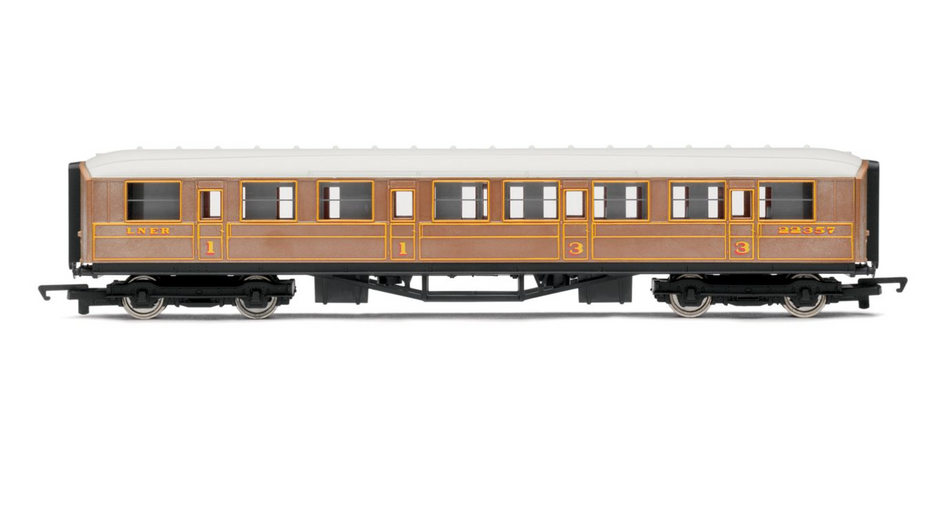 R4332 RailRoad LNER, Composite Coach - Era 3
