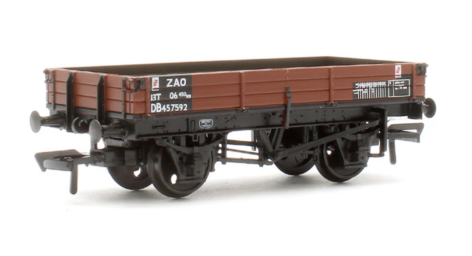 37-943 3 Plank Wagon BR Departmental Bauxite (TOPS) No.DB457592