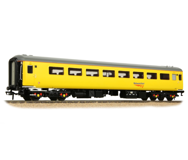 39-682A BR Mk2F ex-TSO Staff Coach Network Rail Yellow