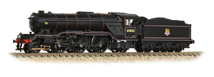 372-612 LNER V2 60845 BR Lined Black (Early Emblem)