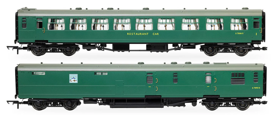 R40471 BR 'Tavern' Kitchen and Buttery Car & Composite Restaurant - Jolly Tar 7834 Twin Pack