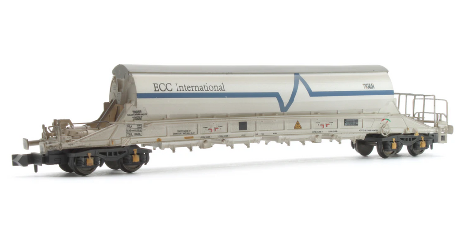 E87530 PBA Tiger TRL 11606 ECC International White - Weathered