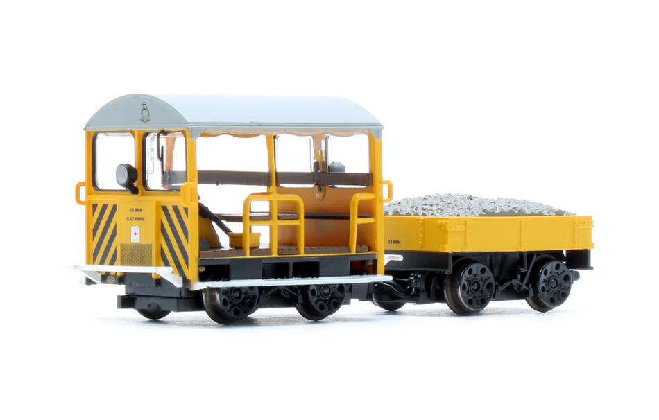 32-993A Wickham Type 27 Trolley Car BR Departmental Yellow (Wasp Stripes)