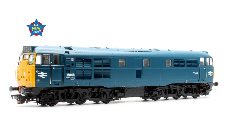 35-803A Class 31/1 5848 BR Blue Diesel Locomotive