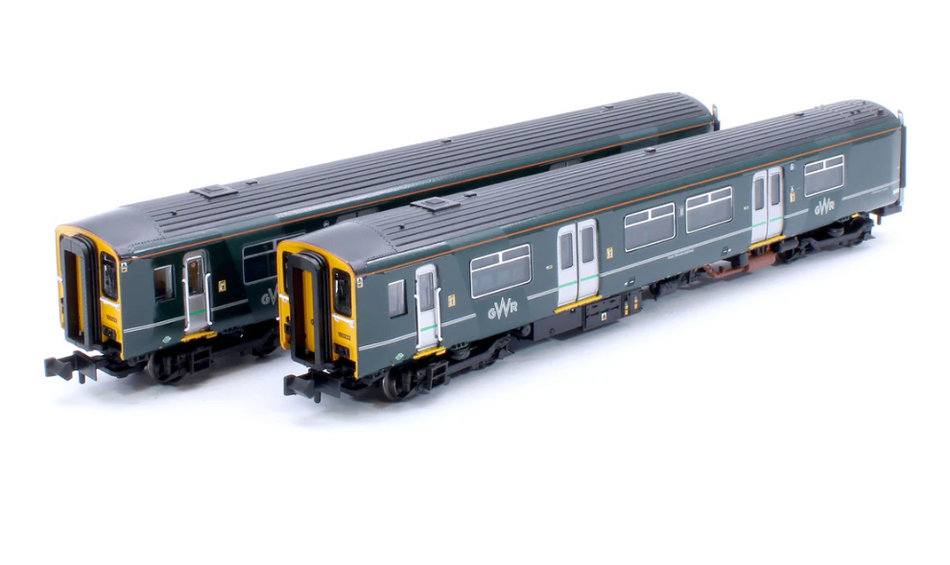 371-337 Class 150/2 2-Car DMU 150232 GWR Green (FirstGroup)