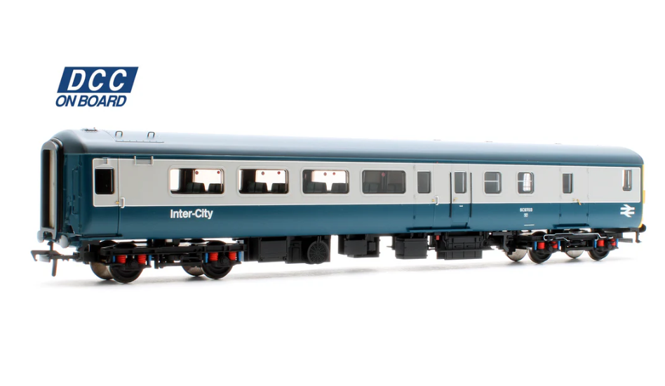 39-725ADC BR Mk2F DBSO Driving Brake Second Open BR Blue & Grey (Inter-City) No.SC9703 - DCC Fitted