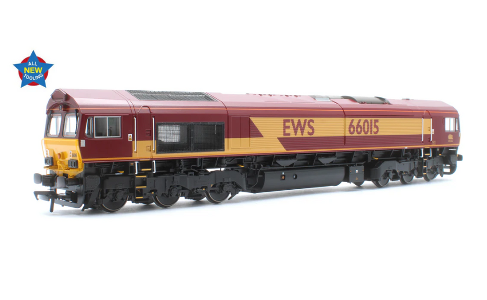 50-000 Class 66/0 66015 EWS Diesel Locomotive