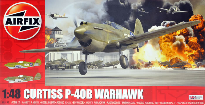 A05130 Curtiss P40B Warhawk