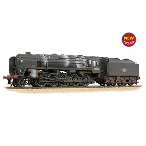 32-862 BR Standard 9F Tyne Dock 92060  BR Black Late Crest Weathered