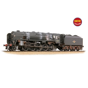 32-862A Bachmann Standard 9F Tyne Dock 92097 BR Black Late Crest Weathered