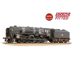 32-862ASF Bachmann Standard 9F 92097 Tyne Dock BR Black Late Crest Weathered