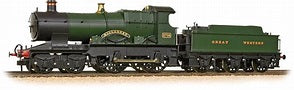 31-728 Bachmann 3708 GWR City class in Great Western Green