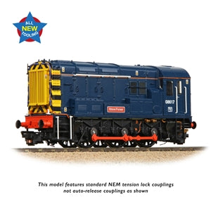 Bachmann 35-915 - Class 08 08617 'Steve Purser' BR Blue