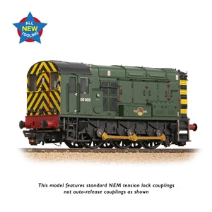 Bachmann 35-926 - Class 08 08923 Green/Wasp Stripes