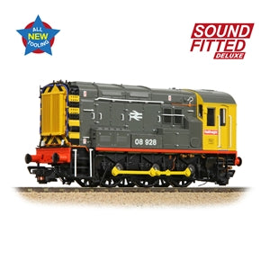 Bachmann 35-906SFX - Class 08 08928 BR Railfreight (Red Stripe)