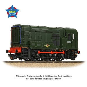 Bachmann 35-901 - BR Class 08 D3785 BR Green Pre Tops