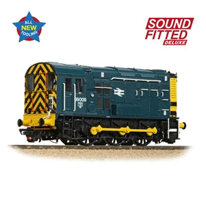 Bachmann 35-921SFX - BR Class 09 09009 Blue/Wasp Stripes SOUND FITTED