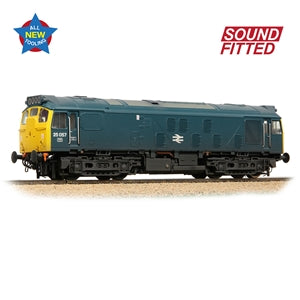 32-340SF Class 25/1 No. 25057 BR Blue - Weathered & Sound Fitted