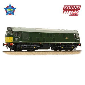 32-343ASF Class 25/1 D5179 BR Green (Small Yellow Panels) Sound Fitted