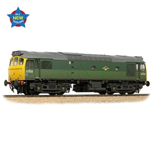 32-342 Class 25/2 D7525 BR Two-Tone Green (Full Yellow Ends) Weathered