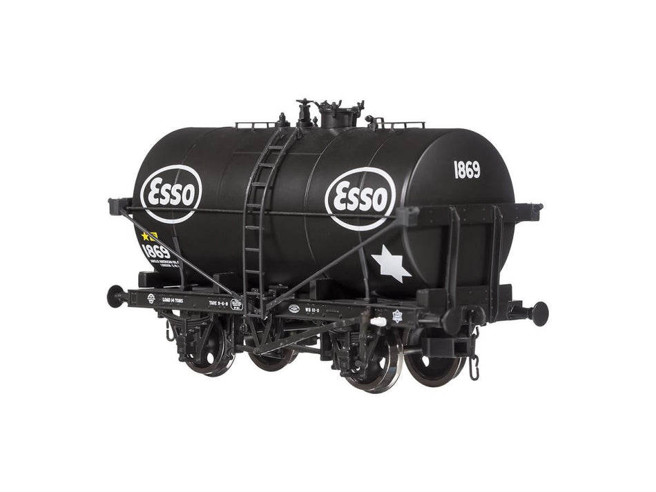 4F-059-002 14T Tank Wagon Class B Esso Black No. 1869