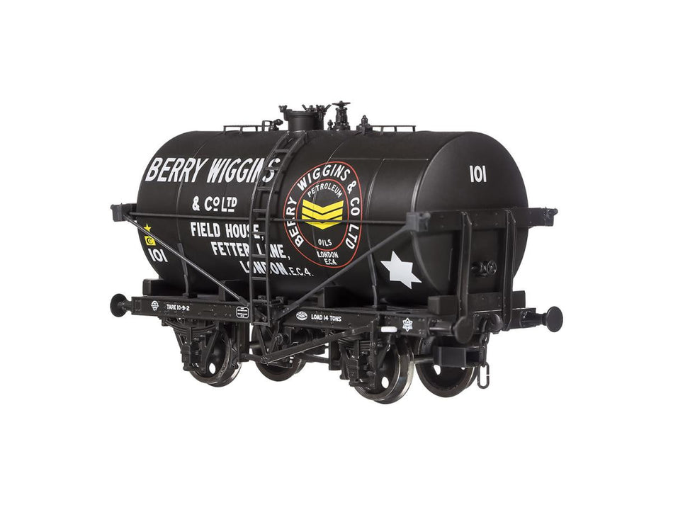 4F-059-005 14T Tank Wagon Class B Berry Wiggins Black No. 101