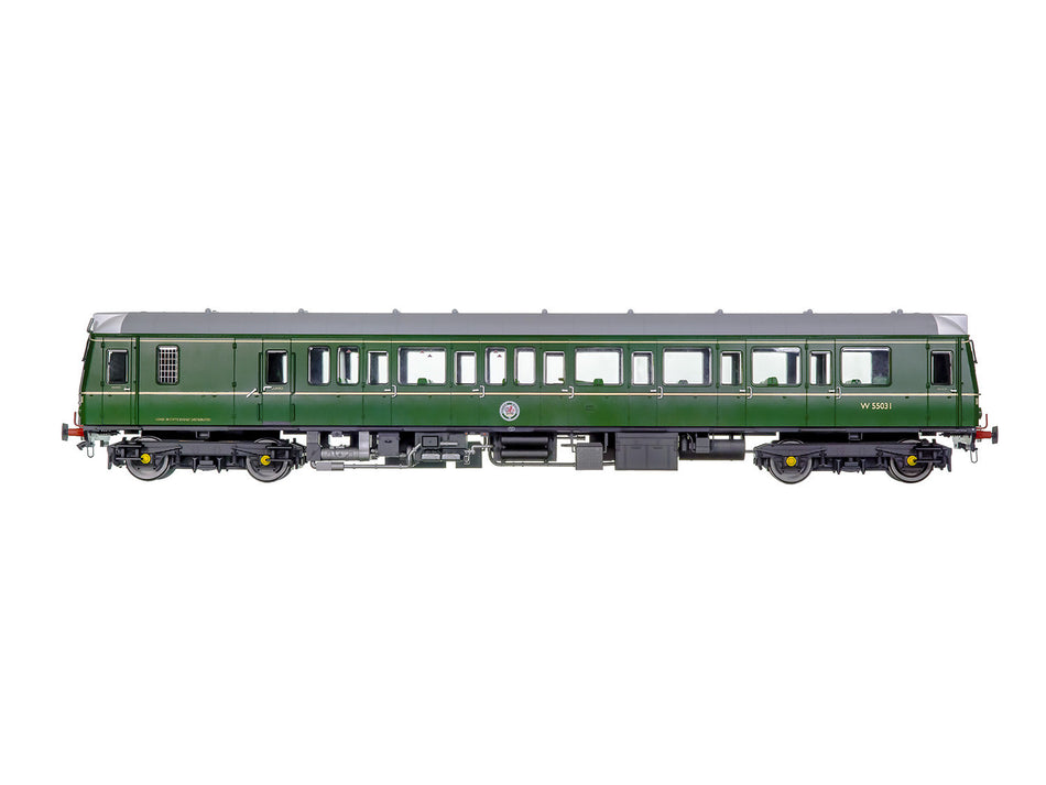 7D-009-006S Class 121 BR Green w/Speed Whiskers No. 55031 (DCC-Sound)