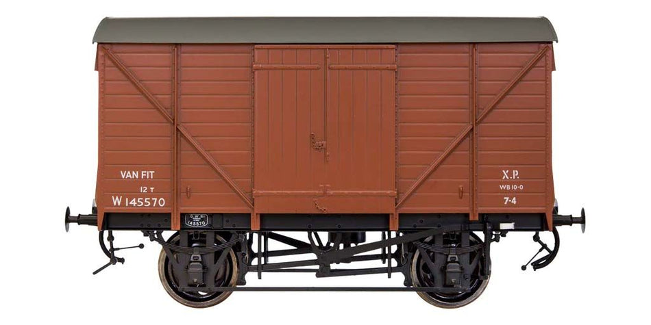 Dapol 7F-066-005 GW Standard 12t Van Vanfit BR Western Bauxite W145570