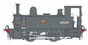 7S-018-004S LSWR B4 0-4-0T BR 30089 early crest Sound Fitted