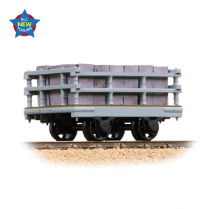 73-027 Dinorwic Slate Wagon with sides Grey - With Load