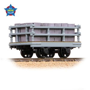 73-027A Dinorwic Slate Wagon with sides Grey - With Load