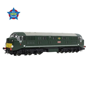 E84526 Class 41 'Warship' Disc Headcode D601 'Ark Royal' BR Green (SYP)