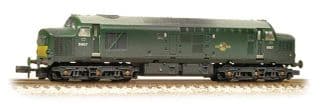 371-454 Graham Farish Class 37/0 D6827 BR Green (Weathered)