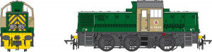 HN1413 BR Class 14 D9545 Green Wasp Strips