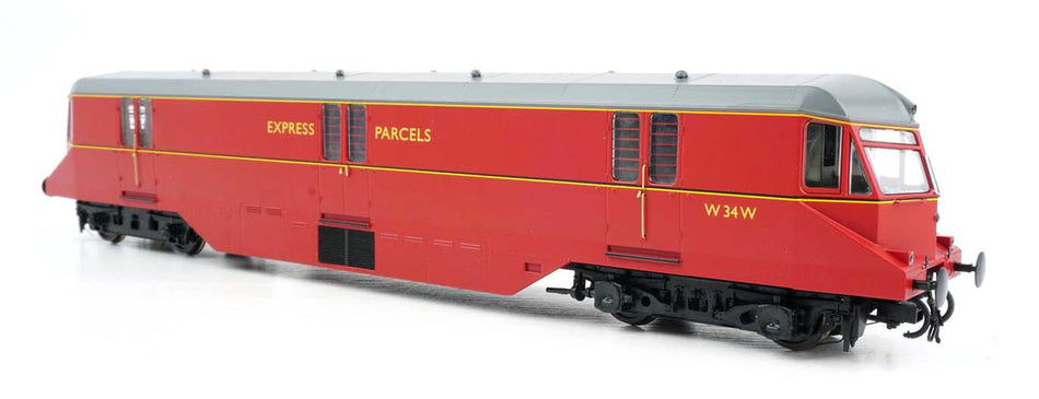 19431 AEC Express Parcels Railcar No. W34W BR Crimson