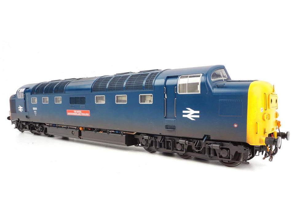 Heljan 5526 - BR Class 55 Deltic 55011 'Royal Northumberland Fusilier' Blue/Weathered