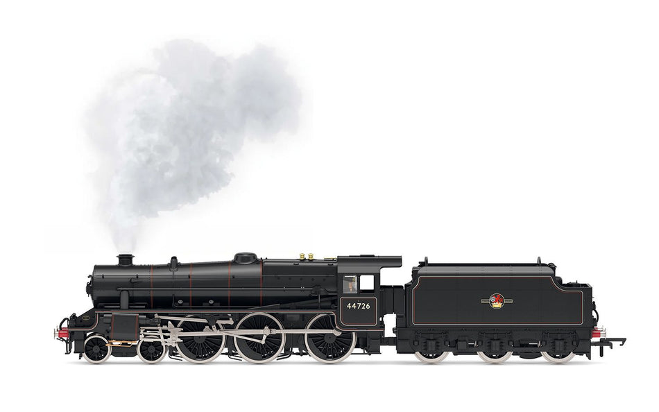 R30225SS BR Stanier 5MT "Black 5" 4-6-0 No 44726 with steam generator